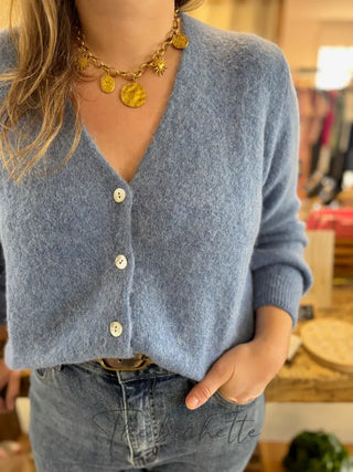 Gilet Jeanne • Bleu Jeans TU