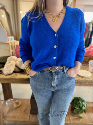 Gilet Jeanne • Bleu Roi TU