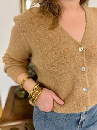 Gilet Jeanne • Camel TU