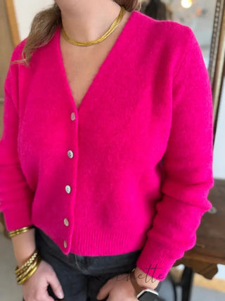 Gilet Jeanne • Fuschia TU