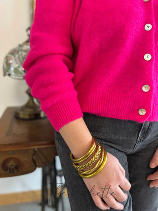 Gilet Jeanne • Fuschia TU