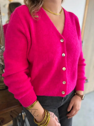 Gilet Jeanne • Fuschia TU