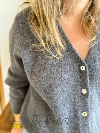 Gilet Jeanne • Gris foncé TU