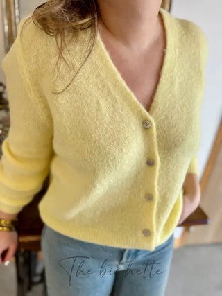 Gilet Jeanne • Jaune TU