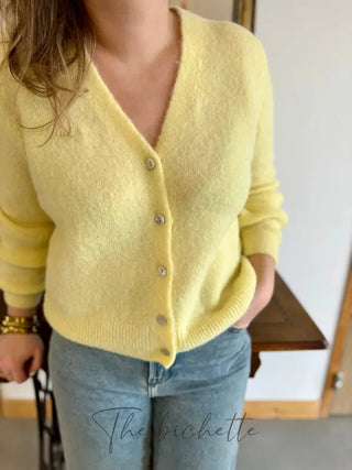 Gilet Jeanne • Jaune TU