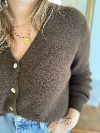 Gilet Jeanne • Marron TU