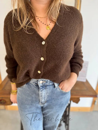 Gilet Jeanne • Marron TU