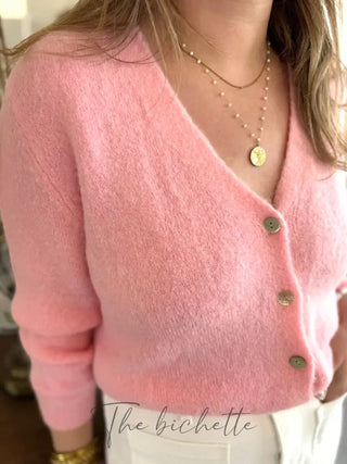 Gilet Jeanne • Rose TU