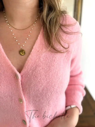 Gilet Jeanne • Rose TU