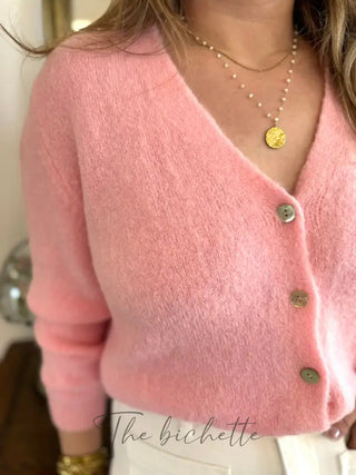 Gilet Jeanne • Rose TU