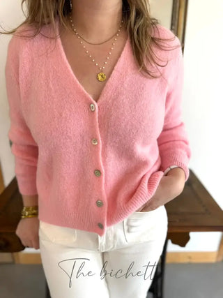 Gilet Jeanne • Rose TU