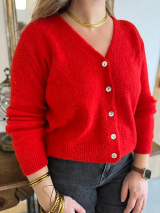 Gilet Jeanne • Rouge TU