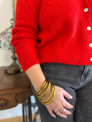 Gilet Jeanne • Rouge TU