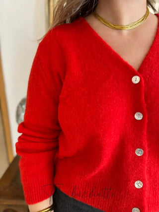 Gilet Jeanne • Rouge TU