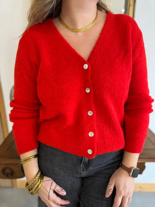 Gilet Jeanne • Rouge TU