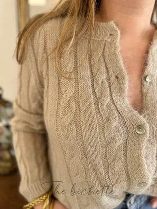 Gilet Léa • Beige TU