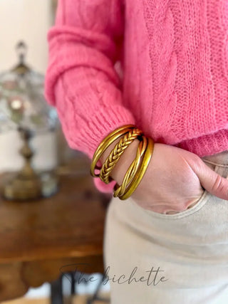 Gilet Léa • Rose Bonbon TU