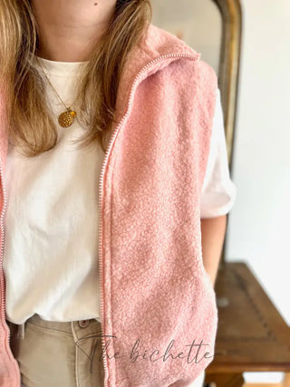 Gilet Lucas • Rose