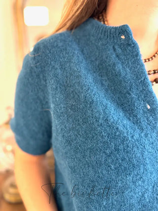 Gilet manches courtes Gabriel • Bleu Canard TU