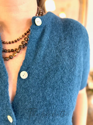 Gilet manches courtes Gabriel • Bleu Canard TU