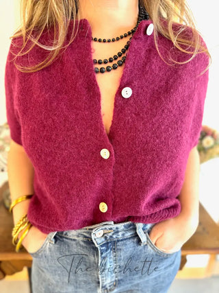 Gilet manches courtes Gabriel • Bordeaux TU