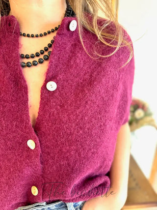 Gilet manches courtes Gabriel • Bordeaux TU