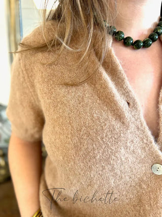 Gilet manches courtes Gabriel • Camel TU