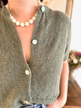 Gilet manches courtes Gabriel • Kaki TU