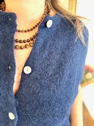 Gilet manches courtes Gabriel • Marine TU