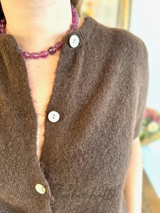 Gilet manches courtes Gabriel • Marron TU