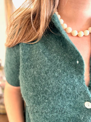 Gilet manches courtes Gabriel • Vert Sapin TU