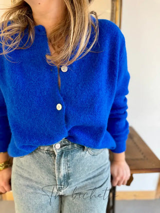 Gilet Mathilde • Bleu électrique TU