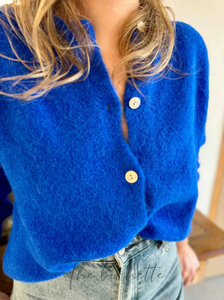 Gilet Mathilde • Bleu électrique TU