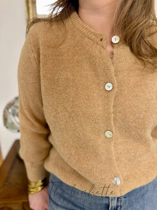 Gilet Mathilde • Camel TU