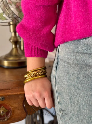 Gilet Mathilde • Framboise TU