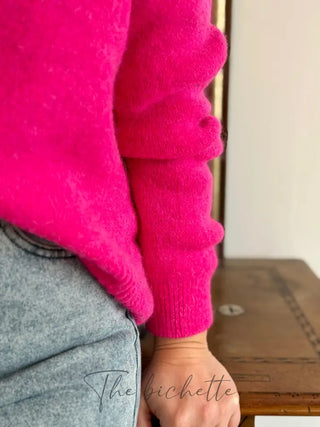 Gilet Mathilde • Fushia TU