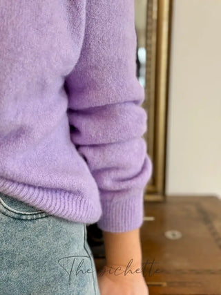 Gilet Mathilde • Lilas TU