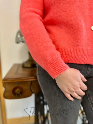 Gilet Mathilde • Orange corail TU