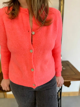 Gilet Mathilde • Orange corail TU
