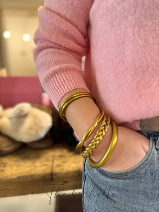 Gilet Mathilde • Rose Bébé TU