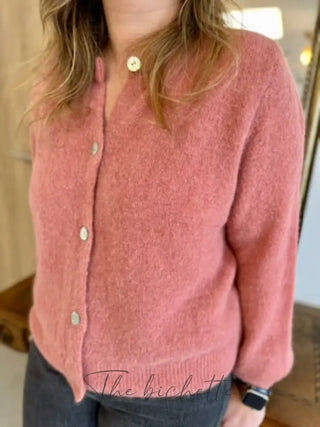 Gilet Mathilde • Rose gingembre TU