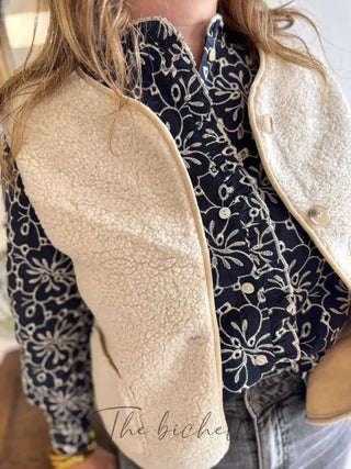 Gilet Mélina • Ecru
