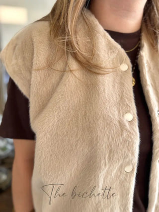 Gilet Nelly • Beige