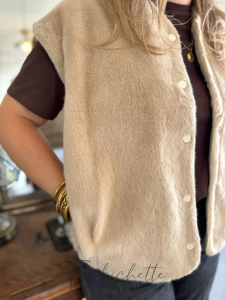 Gilet Nelly • Beige