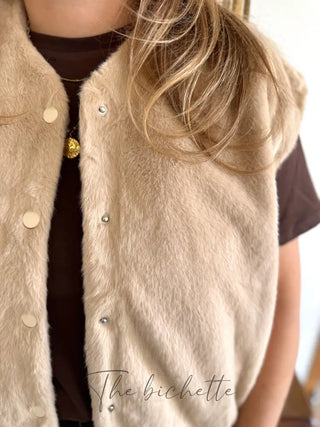 Gilet Nelly • Beige