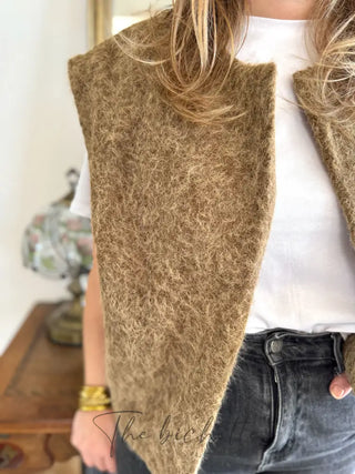 Gilet Noélie • Chocolat