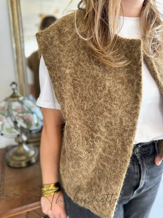 Gilet Noélie • Chocolat