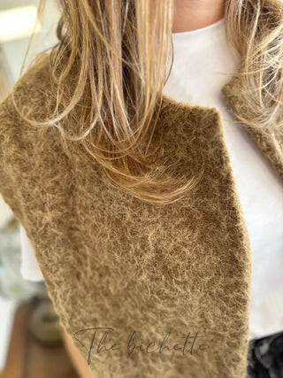 Gilet Noélie • Chocolat