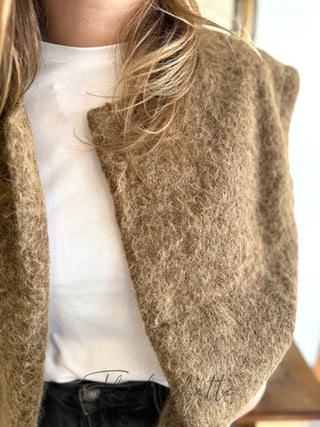 Gilet Noélie • Chocolat