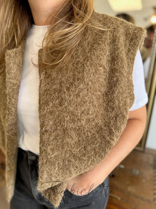 Gilet Noélie • Chocolat